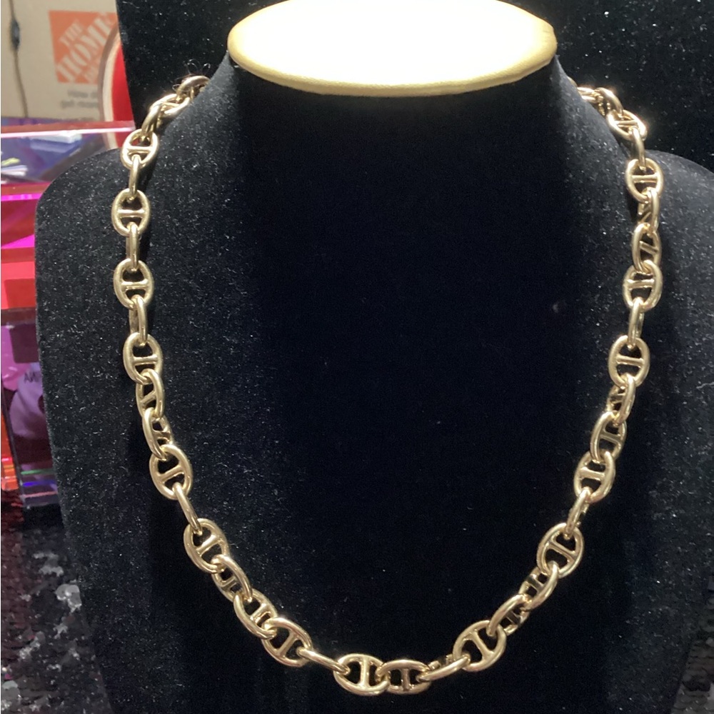 Piper K Gold Link Necklace